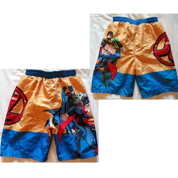 Justice League Swim Shorts - Picture 1 of 3